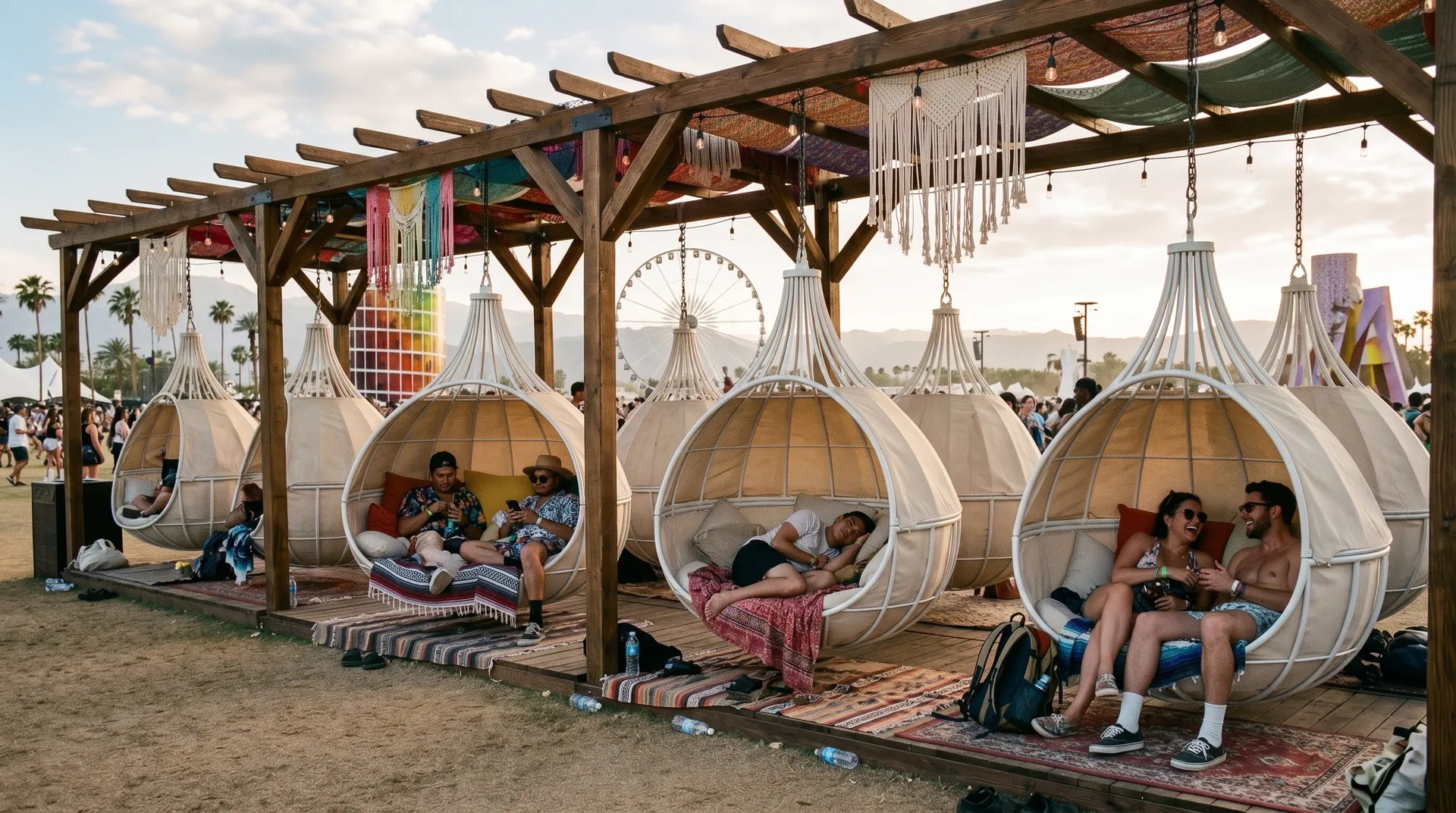Bespoke stretch tent decor and styling by Pop Pro Tents