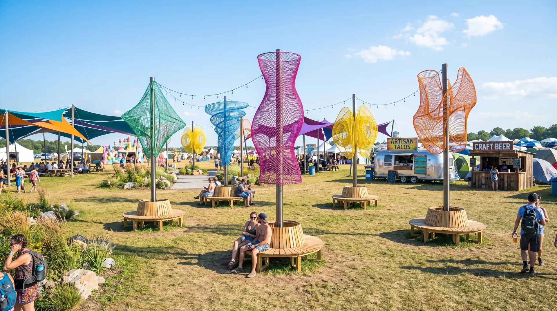 Bespoke stretch tent decor and styling by Pop Pro Tents