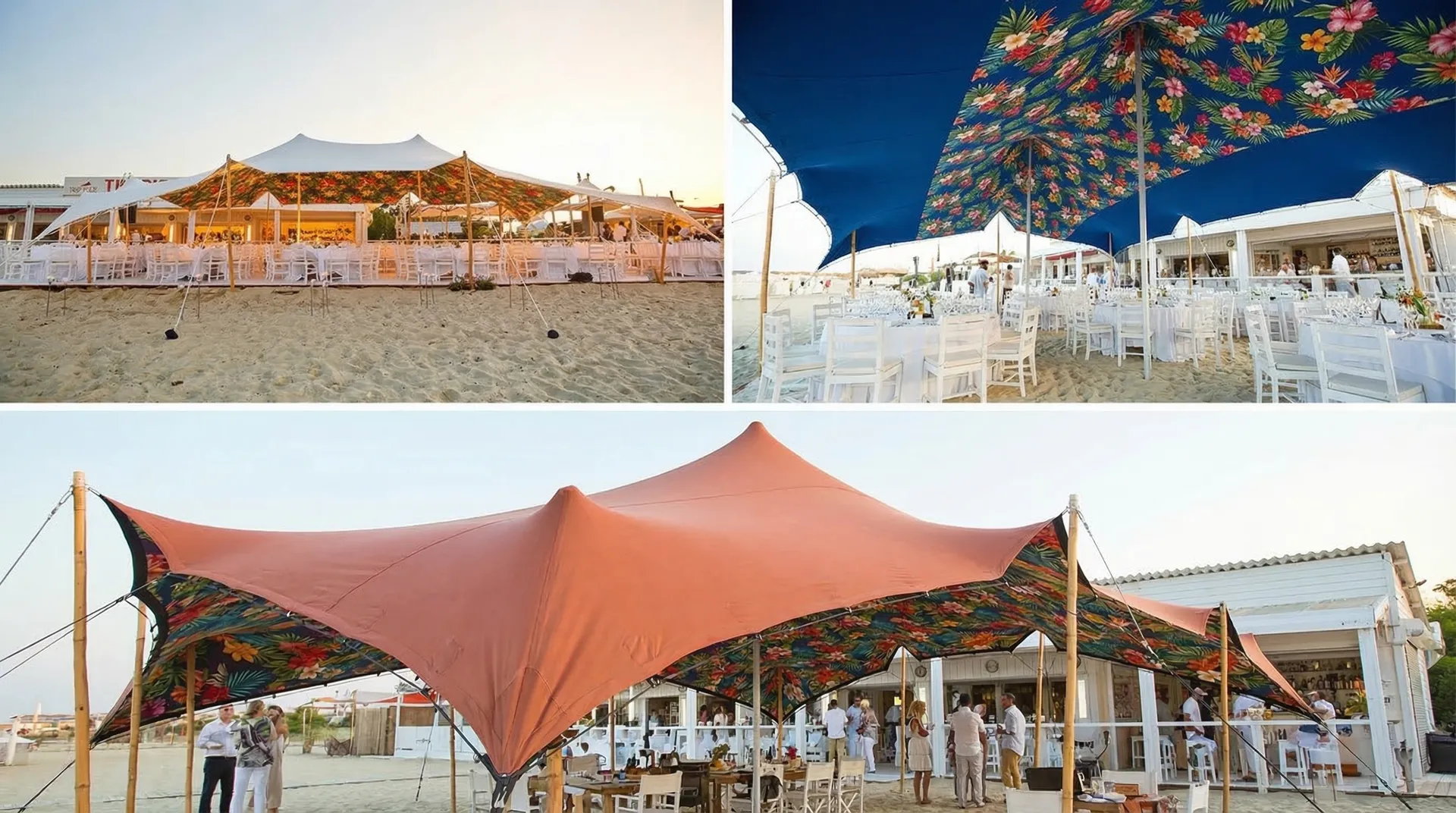 Custom-printed stretch tent skin by Pop Pro Tents